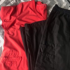 🧡🖤scrub Set🖤🧡